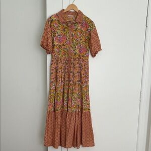 Floral Patterned Maxi Dress